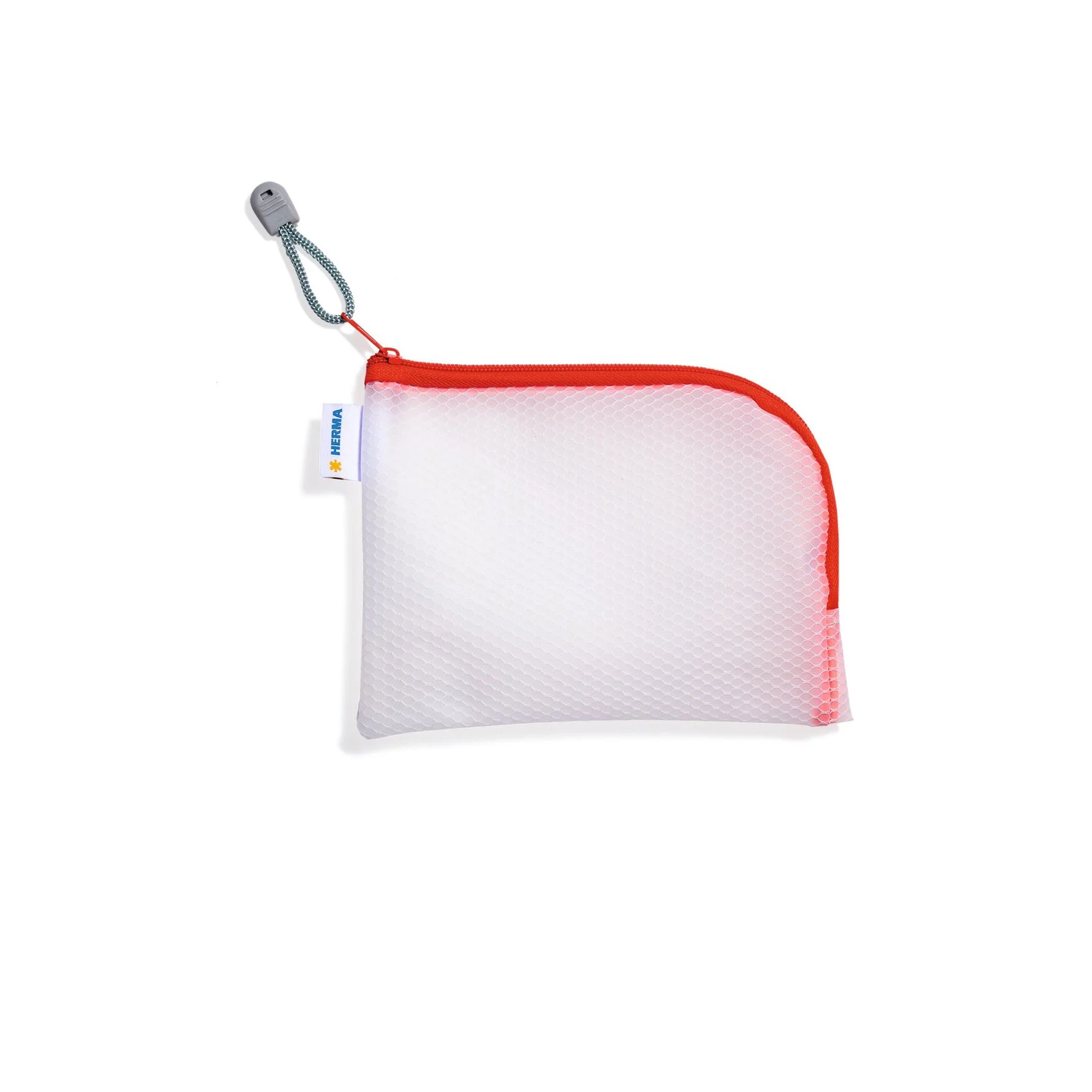 Herma Folder Universal, A6, with zipper, red