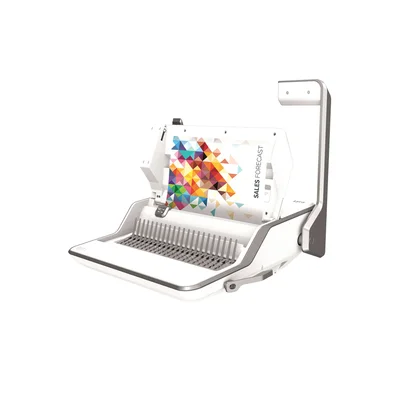 Fellowes Lyra Binding Machine, Manual, 3 in 1, Up to 300 Sheets
