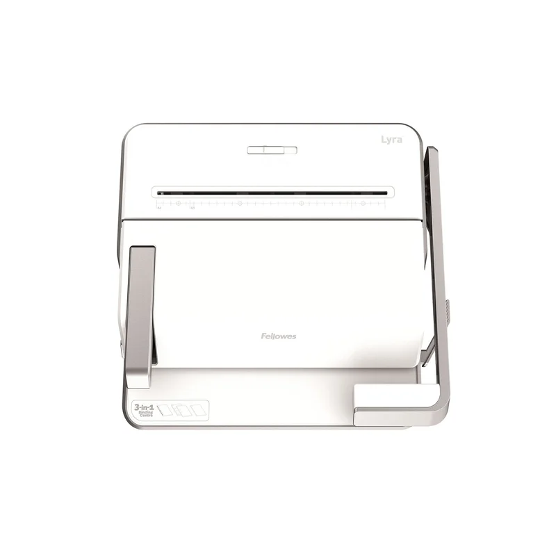 Fellowes Lyra Binding Machine, Manual, 3 in 1, Up to 300 Sheets