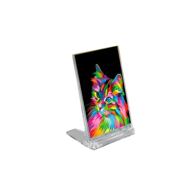 KEJEA Info stand, variable tilt, vertical, A7, transparent