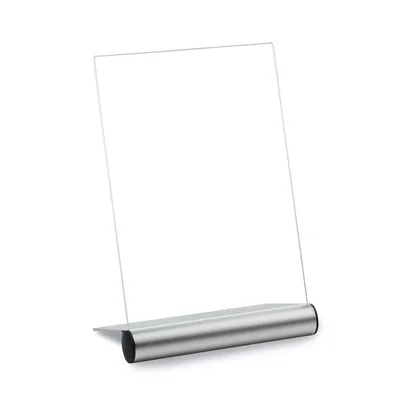 Info Stand Platinum, acrylic & aluminium, A4