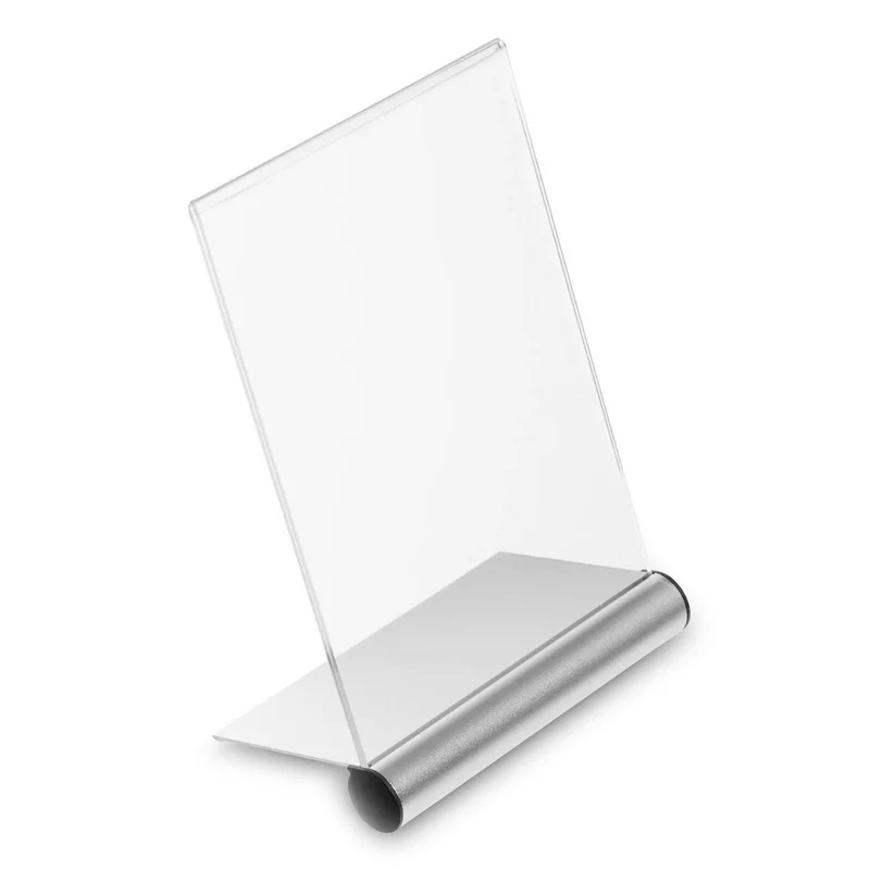 Info Stand Platinum, acrylic & aluminium, A4