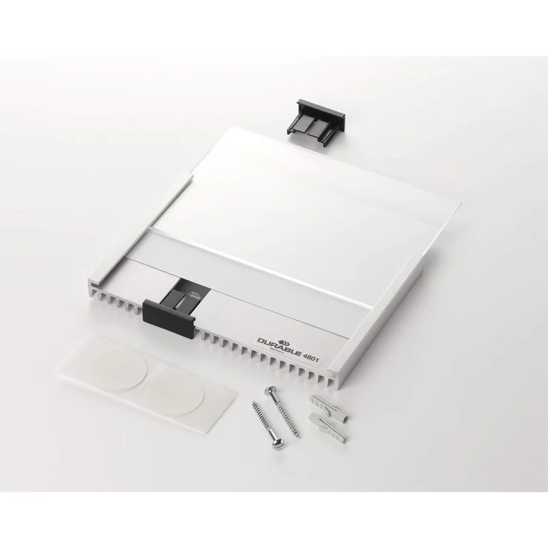 Durable Door sign Info Sign, 149 x 52.5 mm, silver