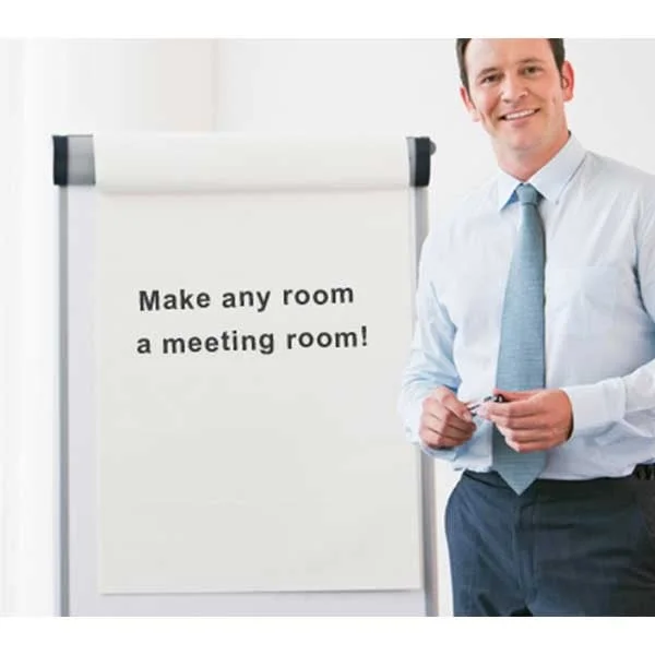 Stick’n Flipchart pad, self-adhesive, 762 x 635 mm, 30 sheets, white