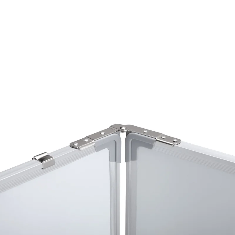 Office 1 Whiteboard, triple, 120 x 360 (90 + 180 + 90) cm, magnetic, aluminum frame