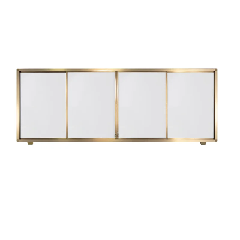 Office 1 Whiteboard System Double Sliding, for 65'' Display