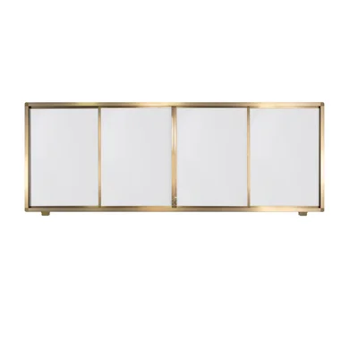 Office 1 Whiteboard System Double Sliding, for 65'' Display