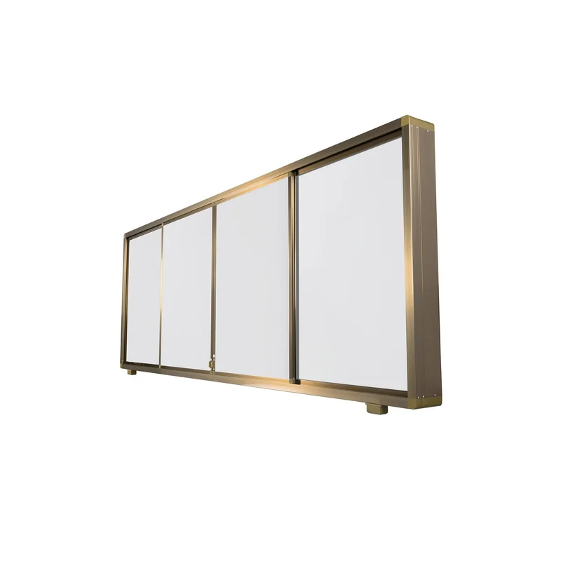 Office 1 Whiteboard System Double Sliding, for 65'' Display