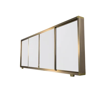 Office 1 Система бели дъски Double Sliding, за дисплей 75''