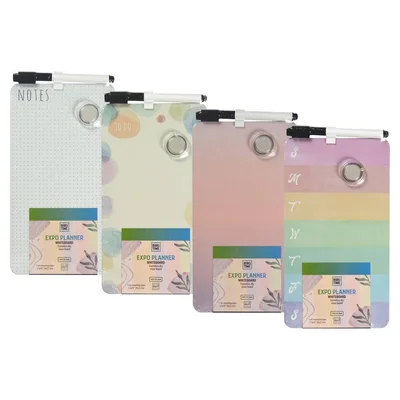 Biro Time Planner Board, with marker, 14 x 25 cm, assorted