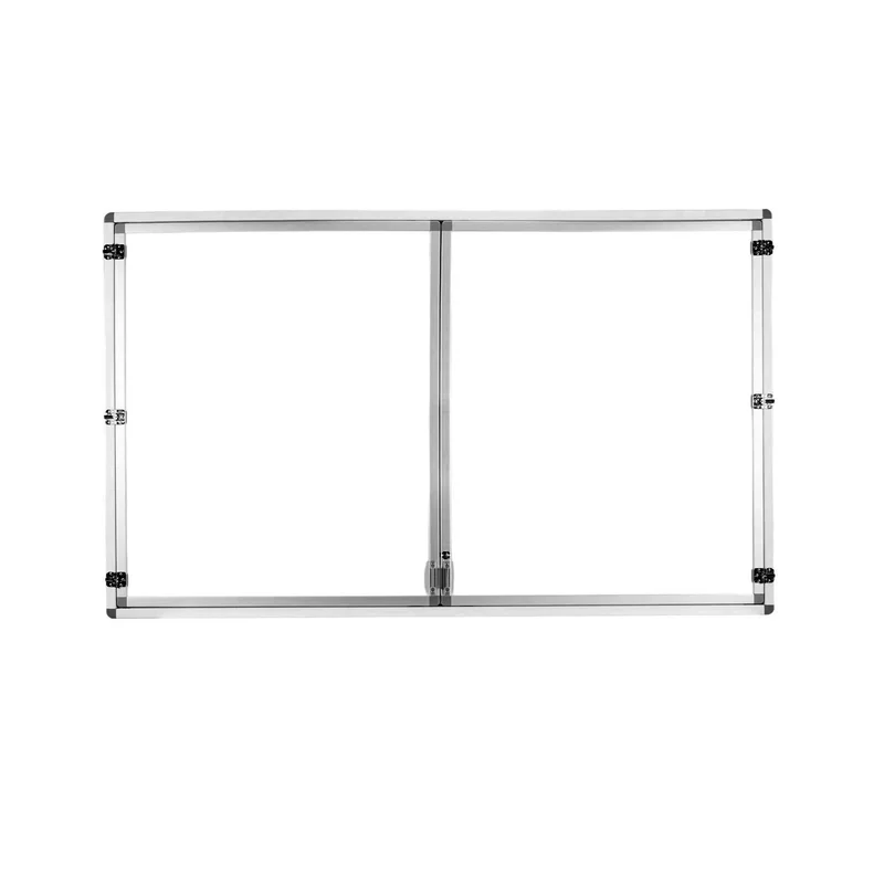 Office 1 Система бяла дъска Wings, магнитна, с 2 крила, за дисплей 65''