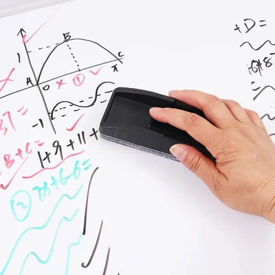 Foska Whiteboard eraser, magnetic, with marker holder