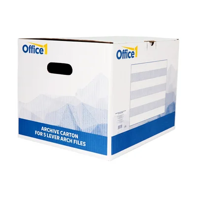 Office 1 Archive Box, for binders, 370 x 285 x 315 mm