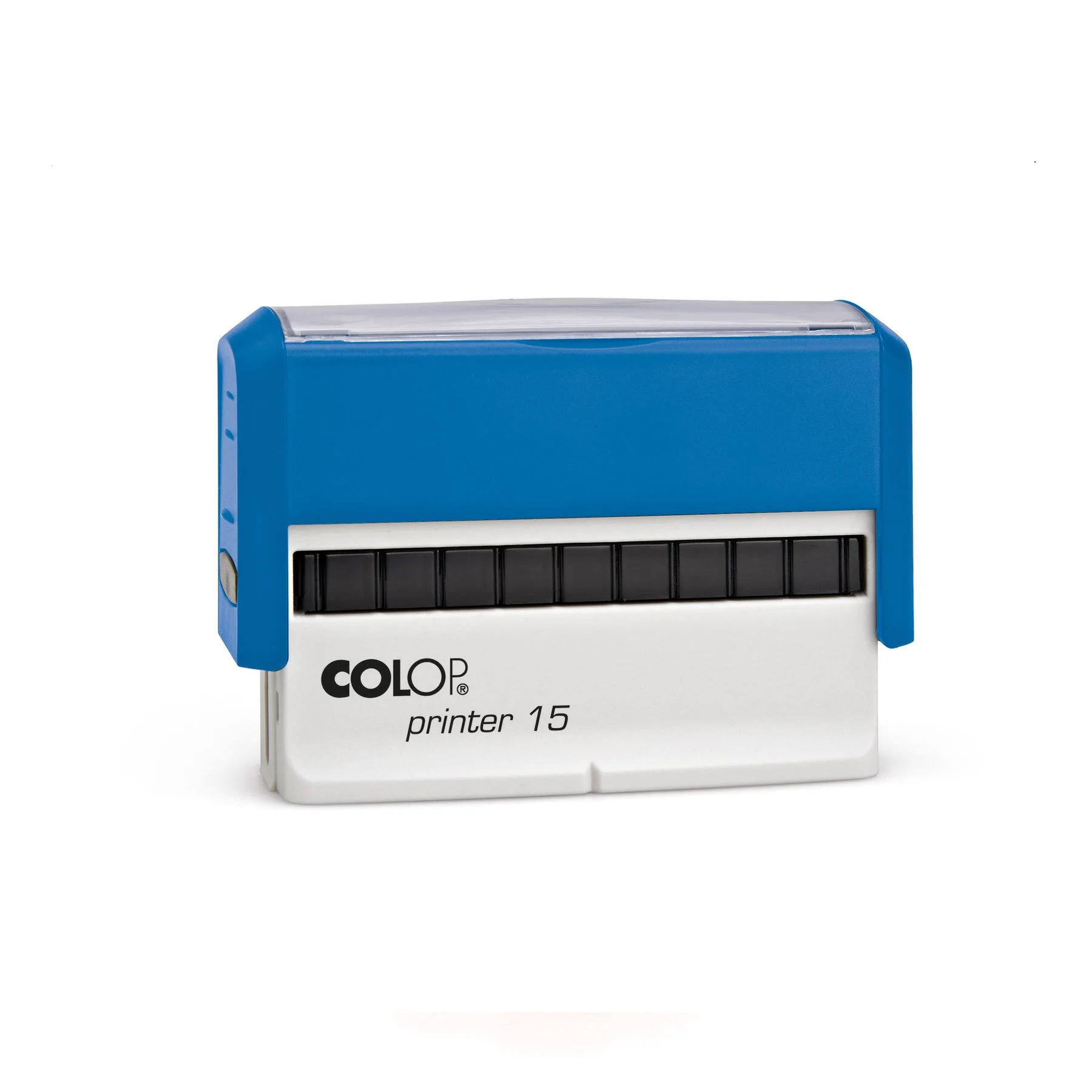 Colop Stamp Printer 15, rectangular, 10 x 69 mm, blue