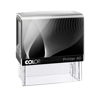 Stamp Colop Printer 40, rectangular, 23 x 59 mm, black