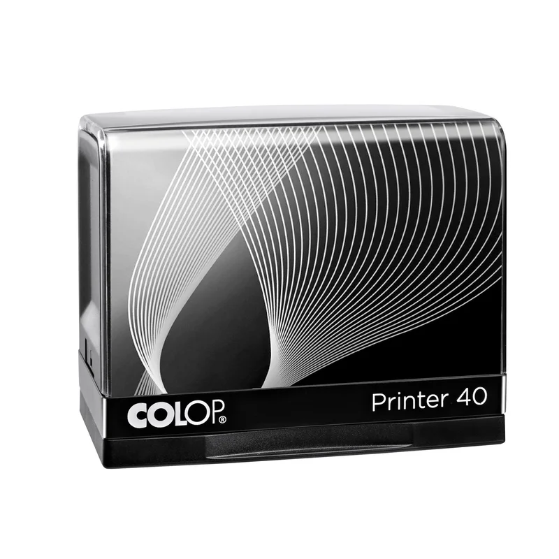 Stamp Colop Printer 40, rectangular, 23 x 59 mm, black