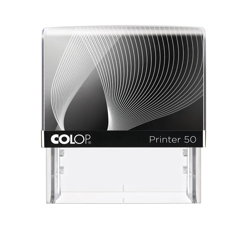 Stamp Colop Printer 50, rectangular, 30 x 69 mm, black