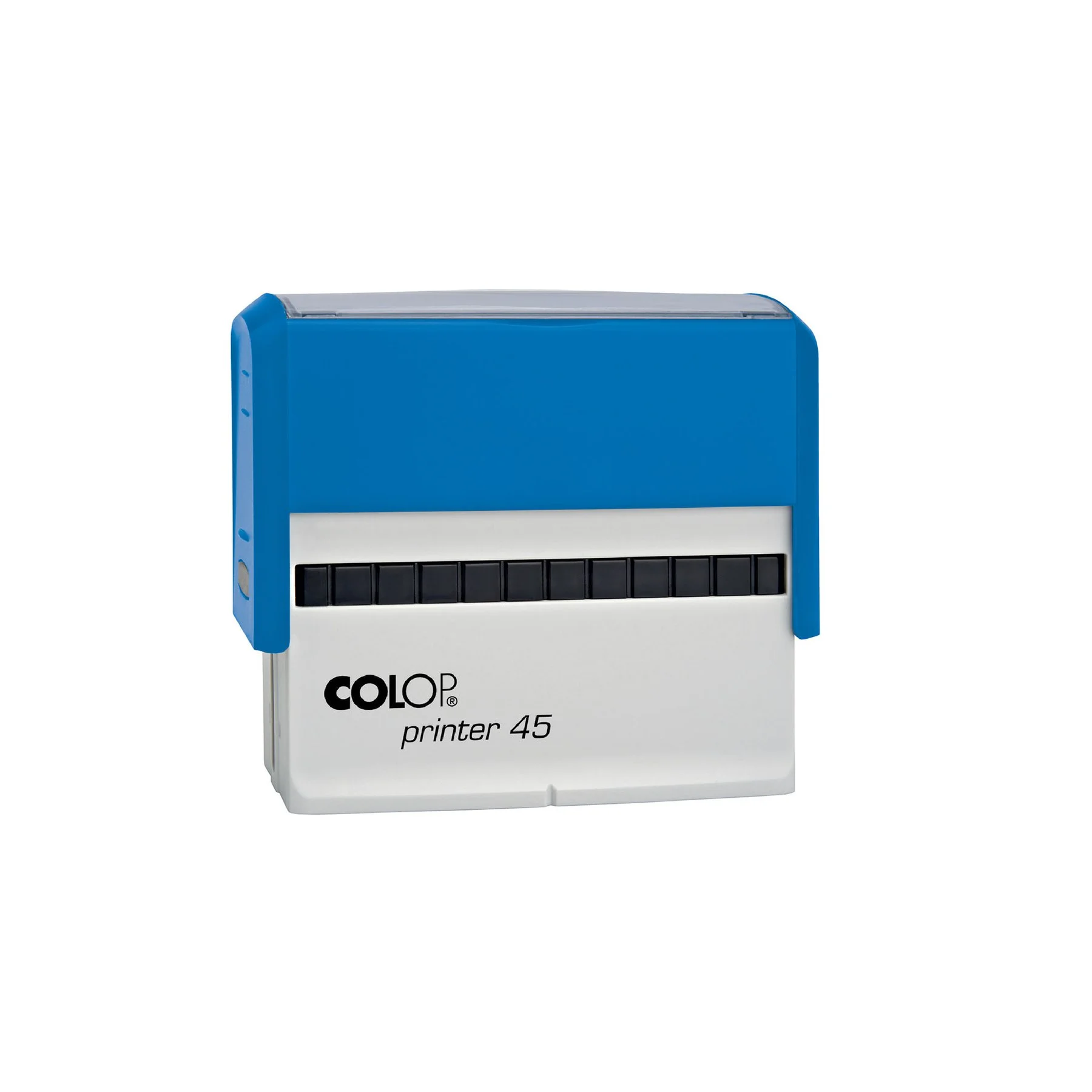 Colop Stamp Printer 45, rectangular, 25 x 82 mm, blue