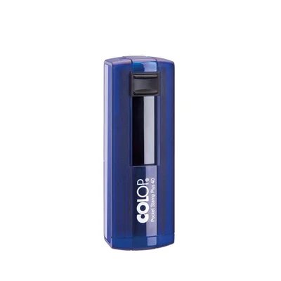 Colop Stamp PSP 40, pocket, 58 x 22 mm, indigo blue