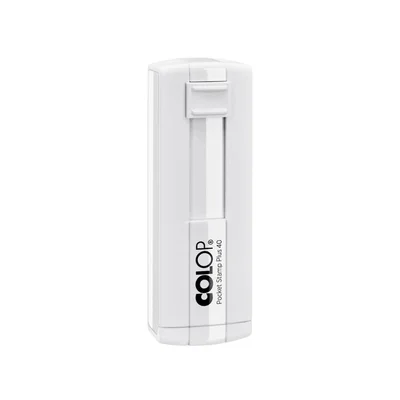 Colop Stamp PSP 40, pocket, 58 x 22 mm, white-blue