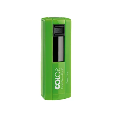 Colop Stamp Pocket Stamp Plus 30, Pocket, 18 x 47 mm, Light Green