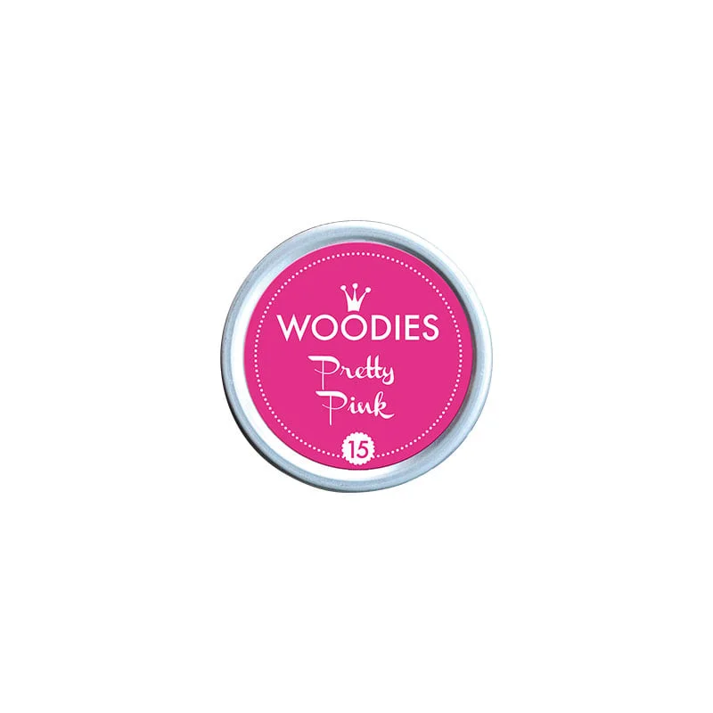 Colop Stamp pad Woodies, Pretty Pink