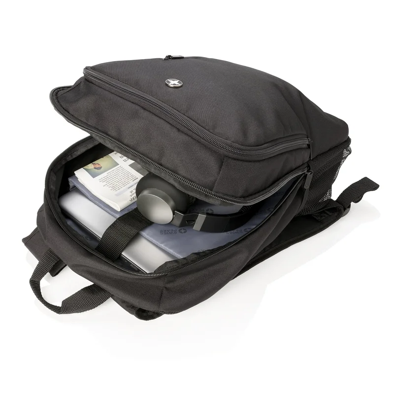 Swiss Peak Laptop Backpack Business, 17'', Black