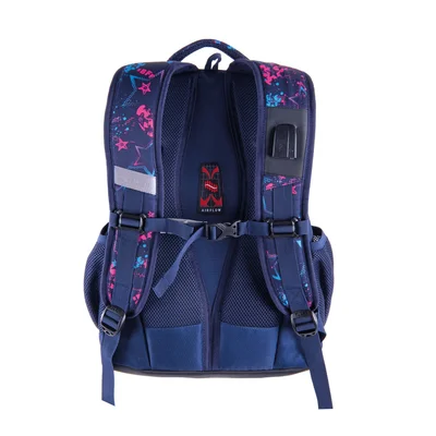 Pulse Backpack Music BFF, blue-pink