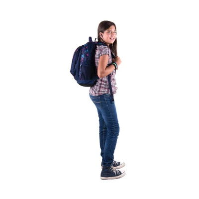 Pulse Backpack Music BFF, blue-pink