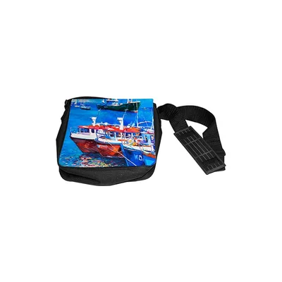 BESTSUB Shoulder bag, black, with personalization option