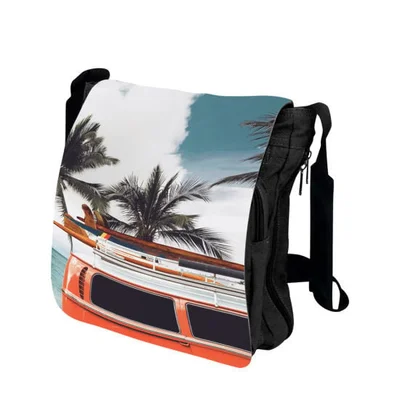BESTSUB Shoulder bag, black, with personalization option