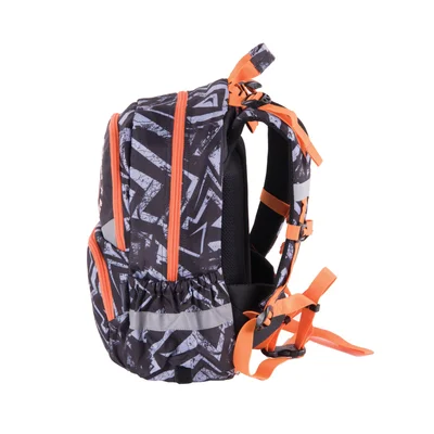 Pulse Backpack Anatomic Basketball League, black-orange