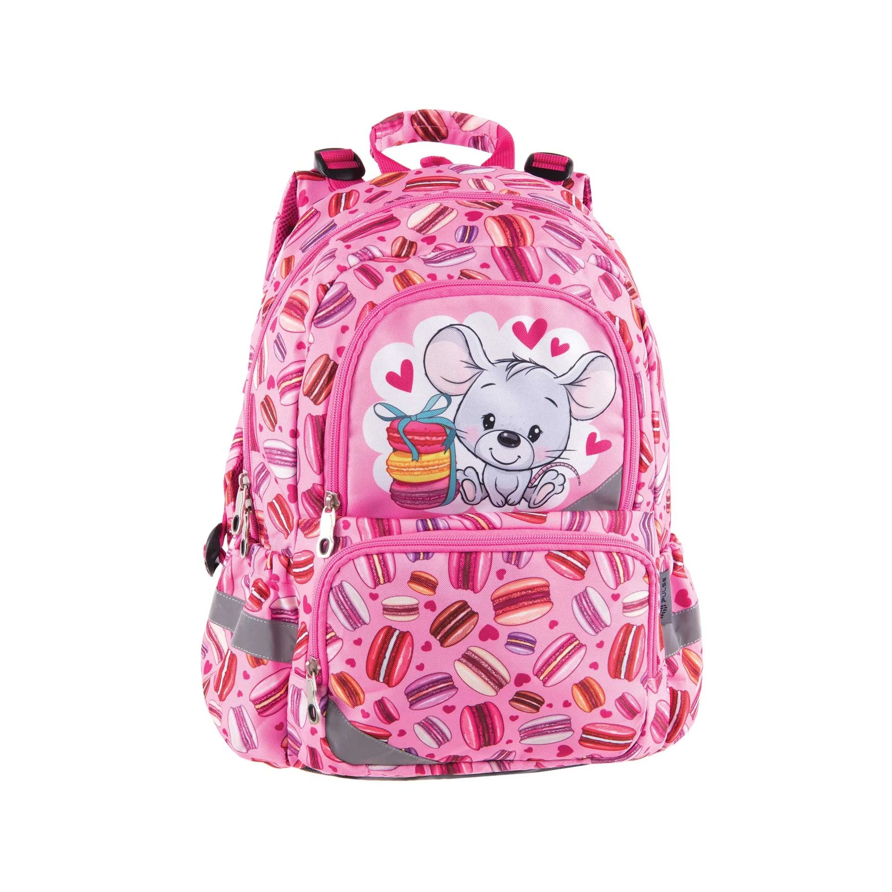Pulse Backpack Anatomic Happy Mouse, pink