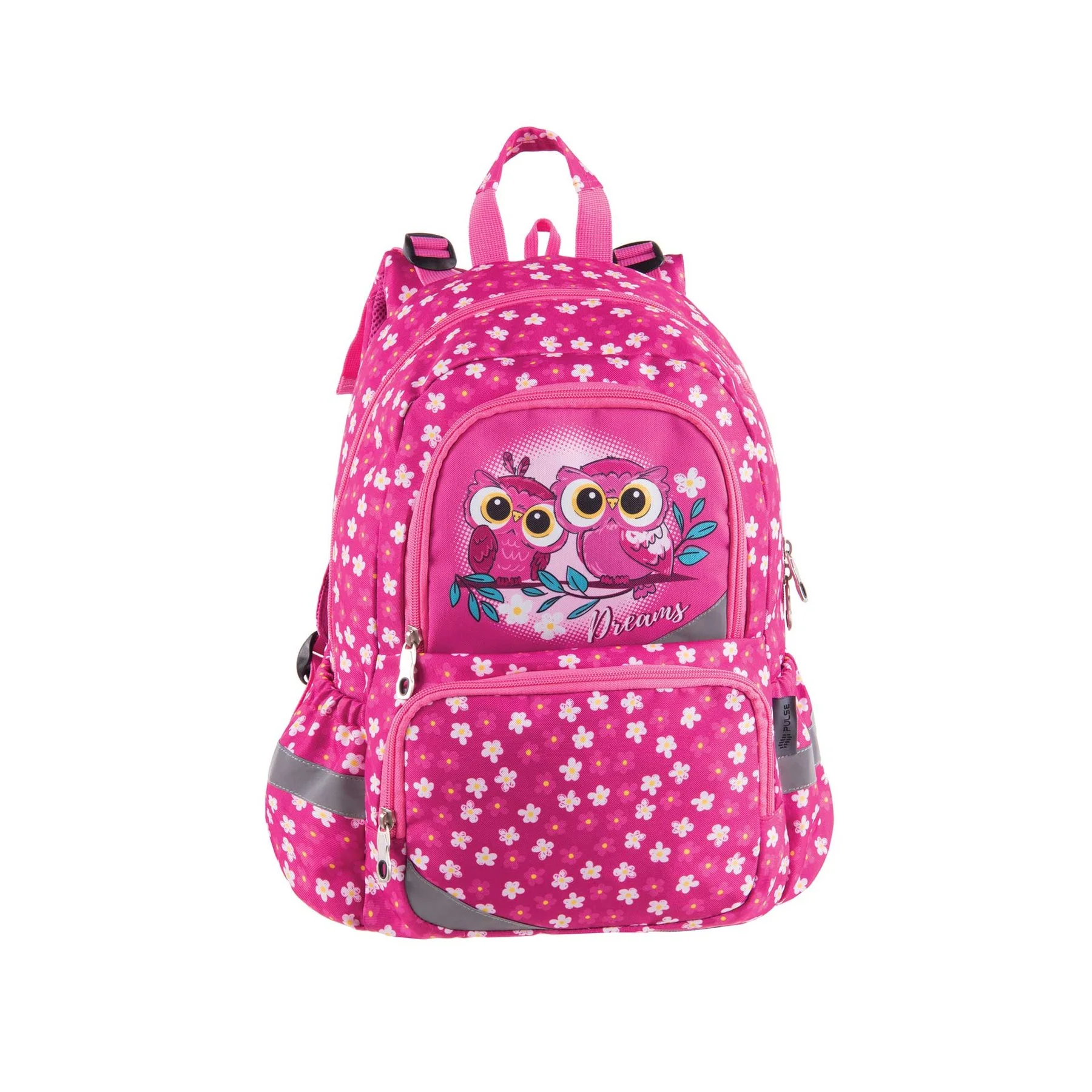 Pulse Backpack Anatomic Pink Owl, pink