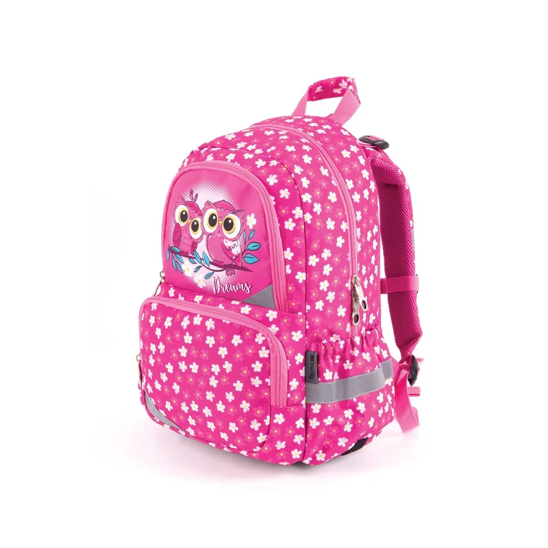 Pulse Backpack Anatomic Pink Owl, pink