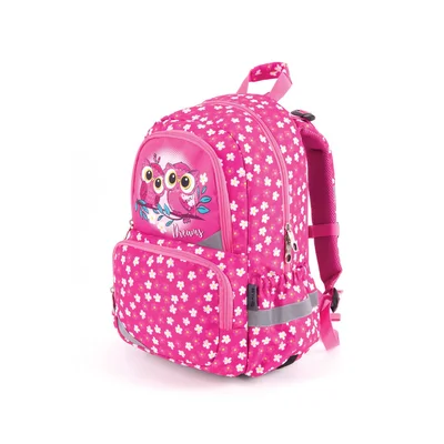 Pulse Backpack Anatomic Pink Owl, pink