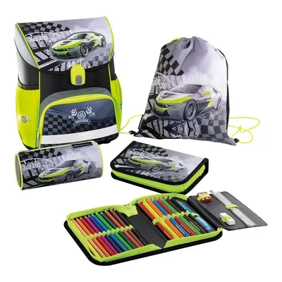 Eberhard Faber Backpack Race car, 4 pcs