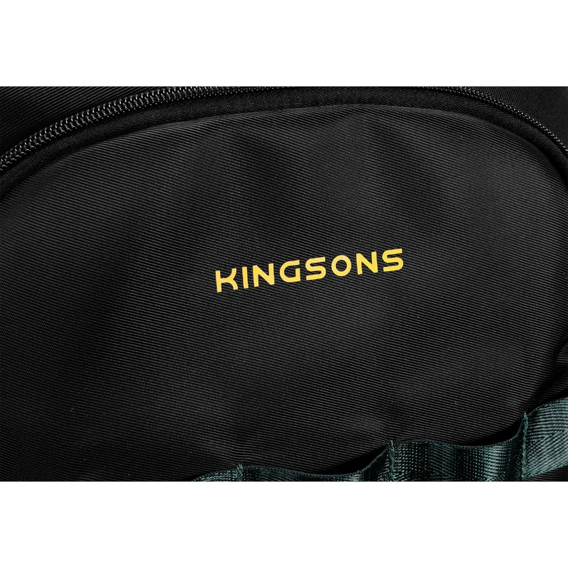 Раница Kingsons Flow, ученическа, черна