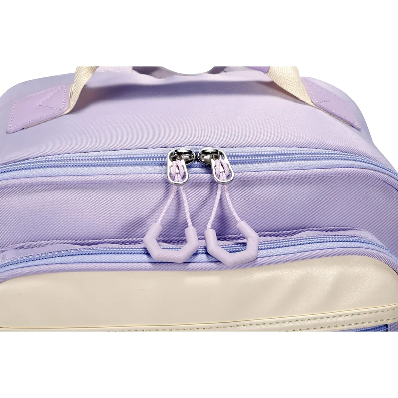 Kingsons Safeback Junior School Backpack, purple