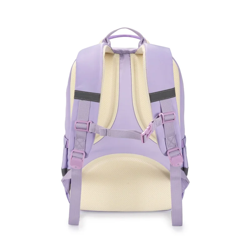 Kingsons Safeback Junior School Backpack, purple