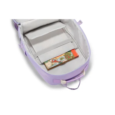 Kingsons Safeback Junior School Backpack, purple