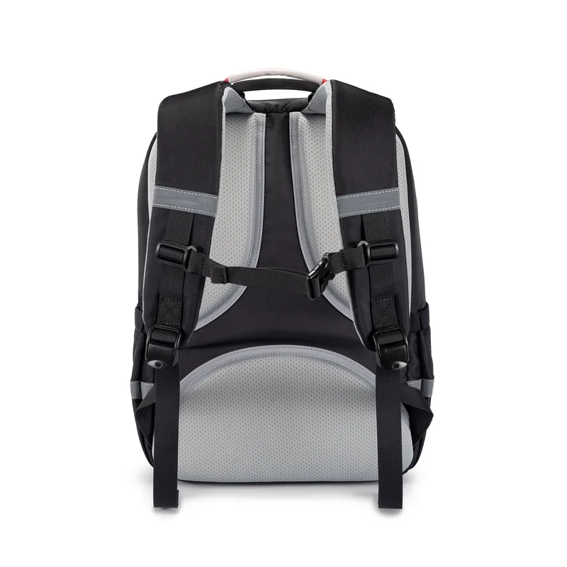Kingsons Safeback Junior School Backpack, black