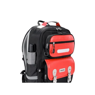 Kingsons Safeback Junior School Backpack, black