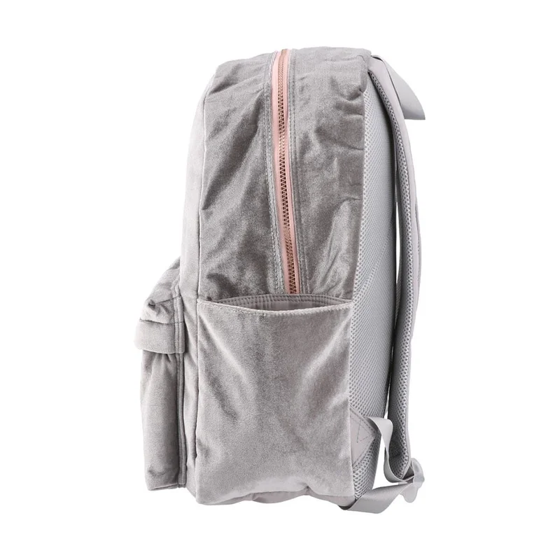 Play Pop Fashion Backpack, suede, grey