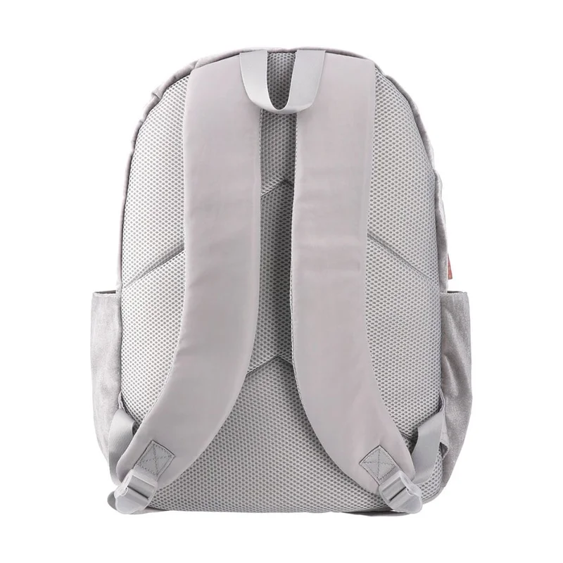 Play Pop Fashion Backpack, suede, grey