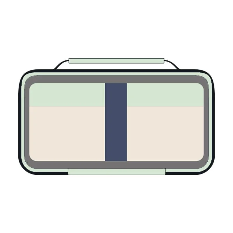 Milan Lunch Bag 1918, with 1 container, green