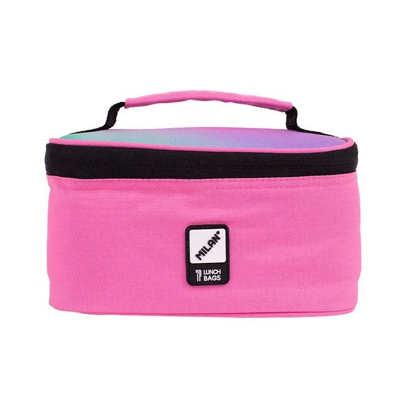 Milan Lunch Bag Sunset, with 1 box, pink