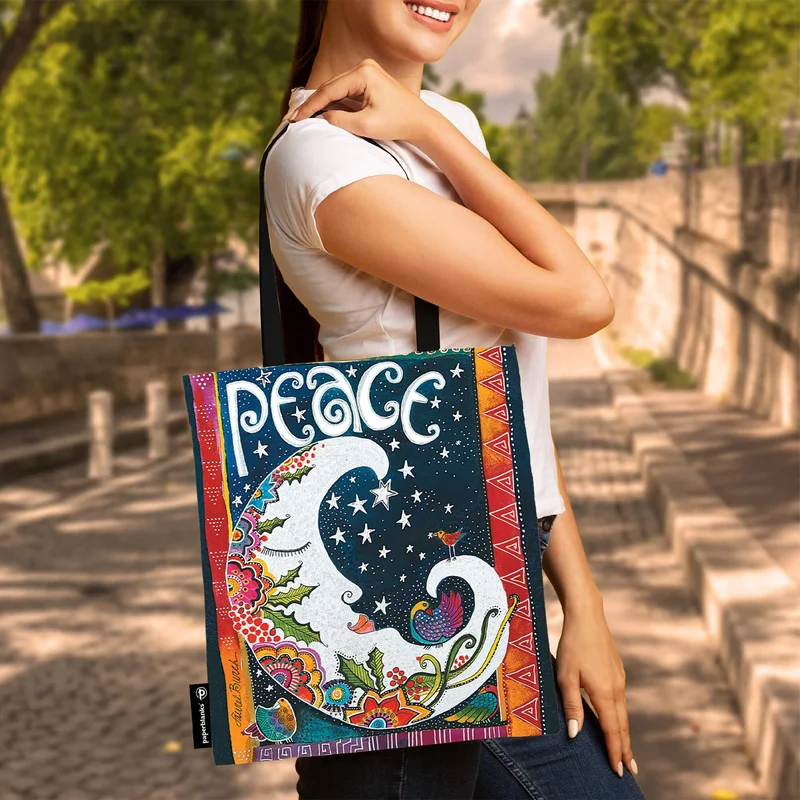 Paperblanks Tote bag Peace, textile, 380 ? 380 mm