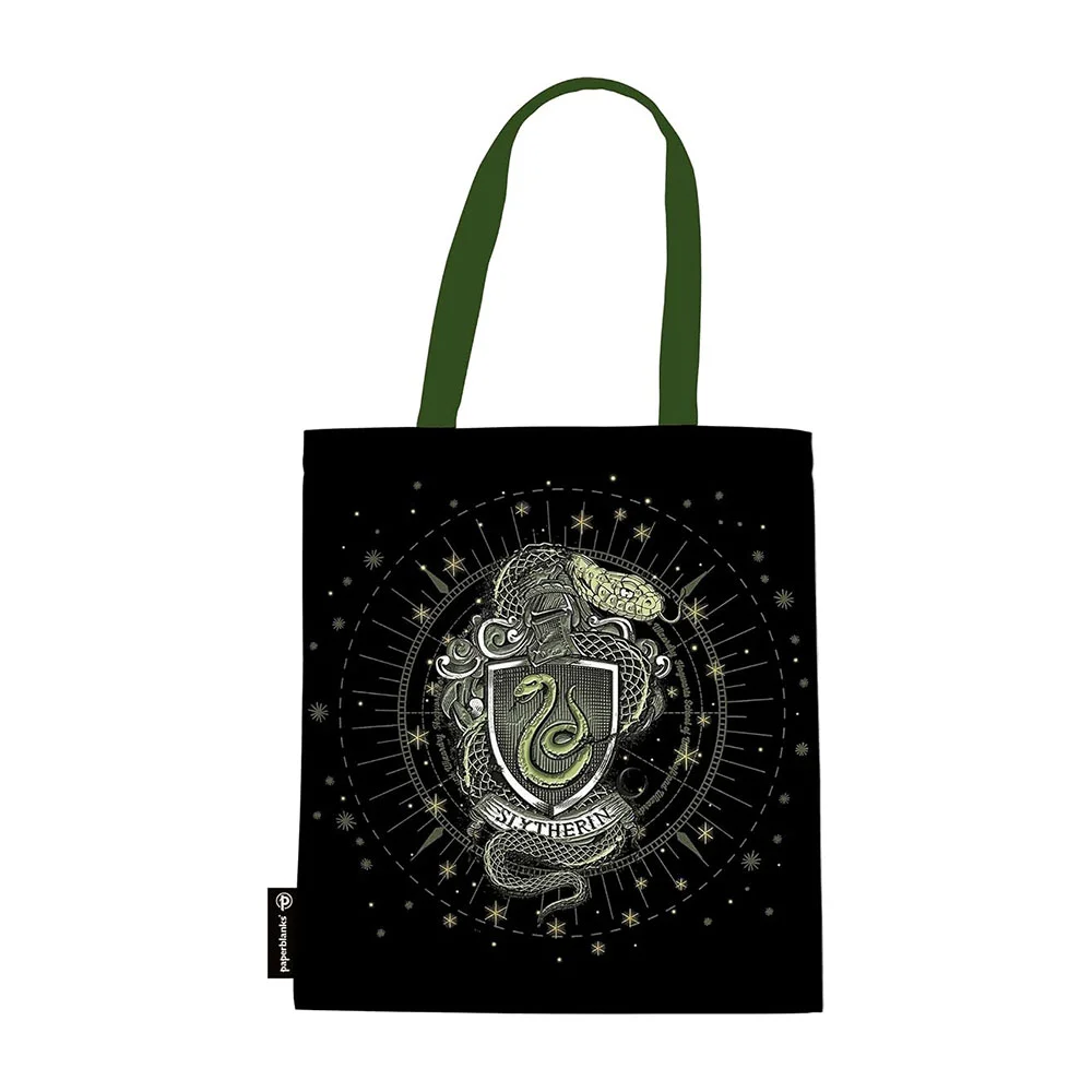 PAPERBLANKS SLYTHERIN BAG 380/380 MM BLACK