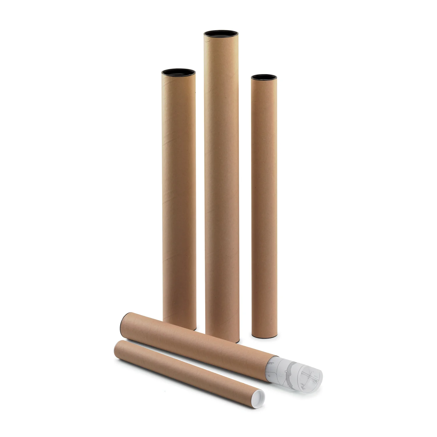 Faibo Tube, cardboard, diameter 80 mm, length 64 cm